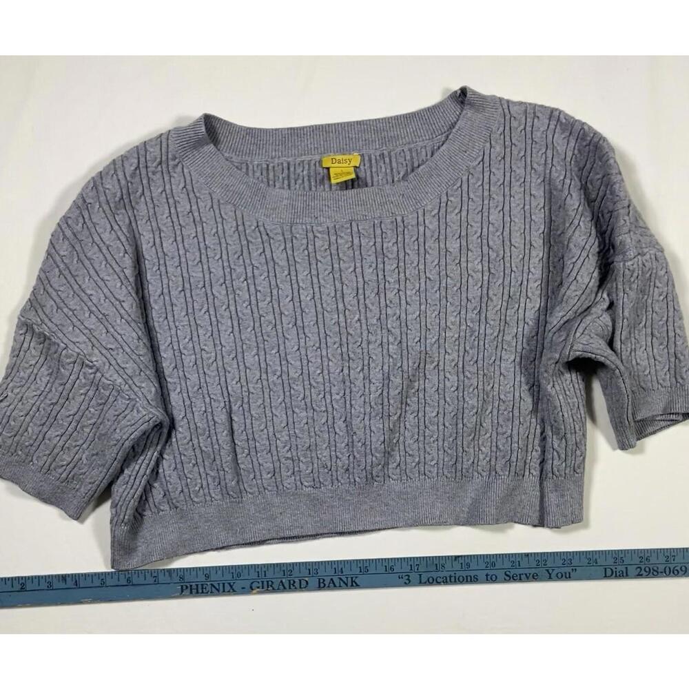 Daisy Short Sleeve Button Up Colorful Striped Shirt XL Sweater L Hoodie M Lot - Picture 15 of 16